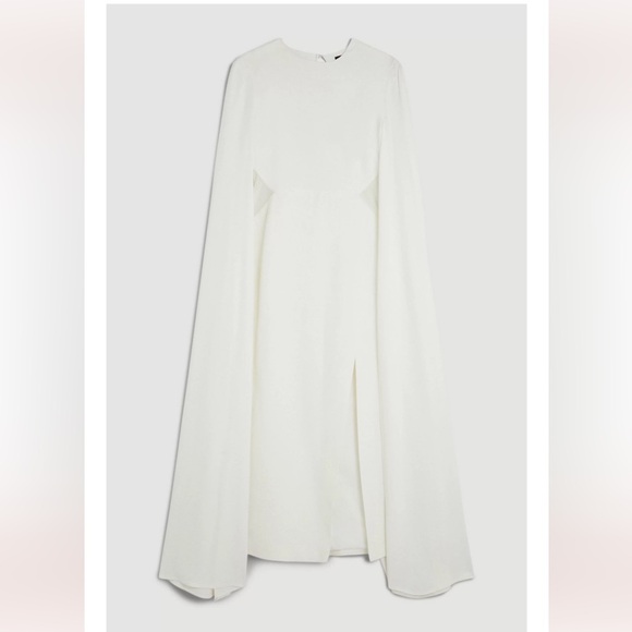 Karen Millen white long sleeve gown (make an offer) - Picture 4 of 8